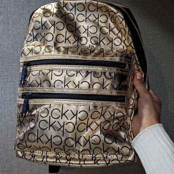 Calvin Klein | Bags | New Womens Calvin Klein Gold Metallic 